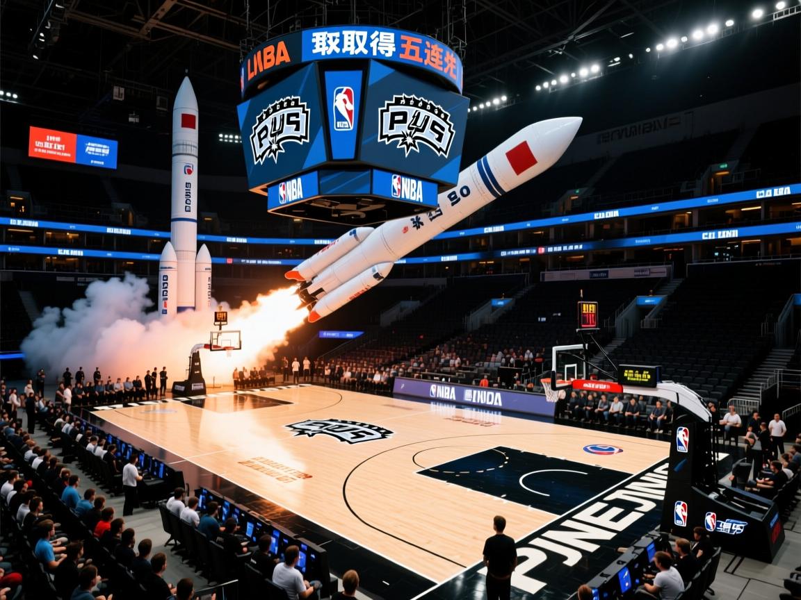 火箭主场击败马刺,取得五连胜 第2张